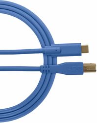 Câble Udg U 96001 LB (Cable USB 2.0 C-B bleu droit 1.5M)