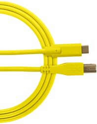 Câble Udg U 96001 YL (cable Usb 2.0 C-B jaune droit 1.5M)