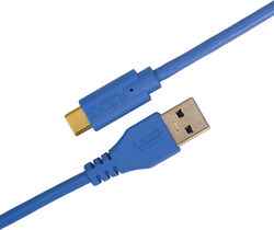 Câble Udg U 98001 LB (USBC - USBA) 1,5m Bleu