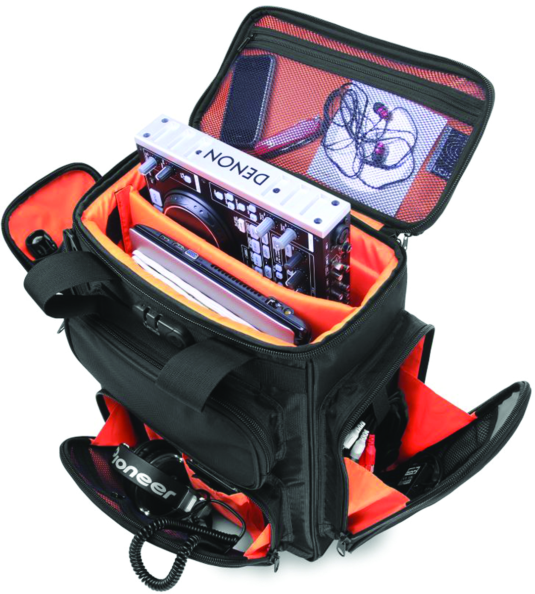 Udg Ultimate Producerbag Large Black/orange - Sac Transport Trolley Dj - Variation 2