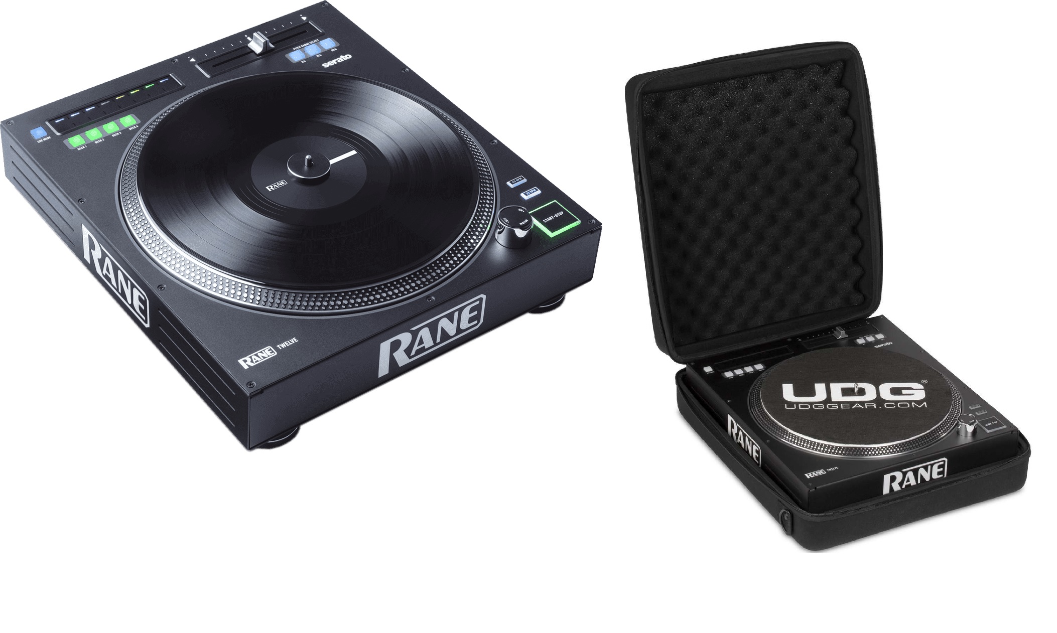 Rane Twelve + Udg U8465 - Pack Dj Avec Housse/flight/decksaver - Variation 1