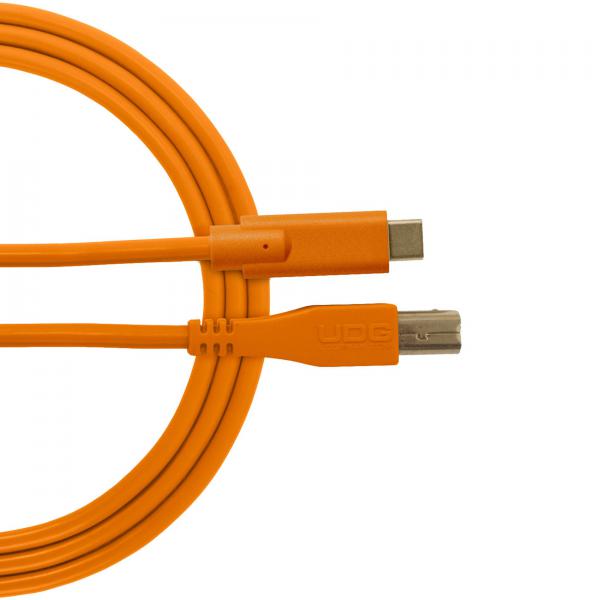 Câble Udg U 96001 OR (cable Usb 2.0 C-B orange droit 1.5M)
