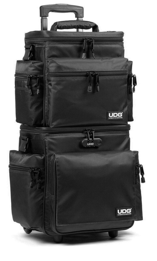Udg Ultimate Slingbag Trolley Set Deluxe Black, Orange Inside Mk2 (without Cd Wallet 24) - Sac Transport Trolley Dj - Variation 1