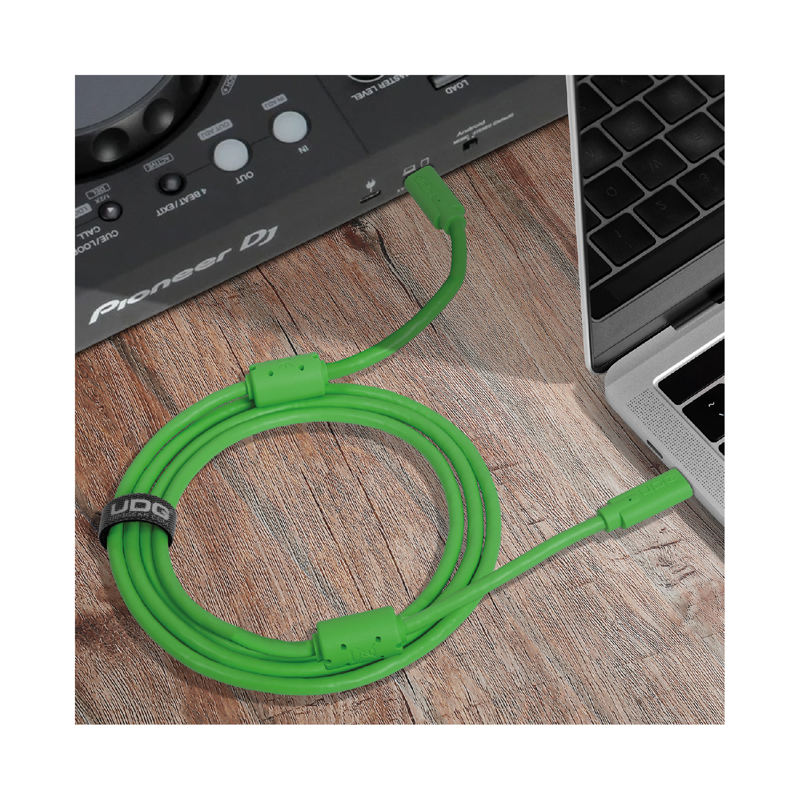 Udg U 99001 Gr (usbc - Usbc) 1,5m Vert - CÂble - Variation 3