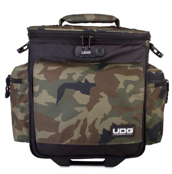 Udg U 9981 BC-OR(Trolley DeLuxe Black Camo Orange Inside) Dj gigbag