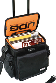 Udg Ultimate Slingbag Trolley Deluxe Black, Orange Inside Mk2 (without Cd Wallet 24) - Sac Transport Trolley Dj - Variation 1