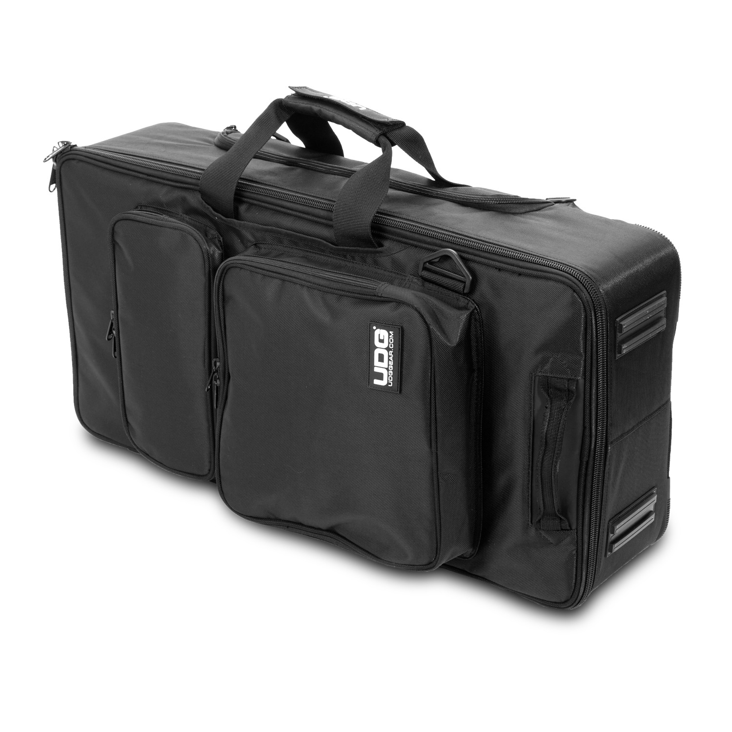 Udg Ultimate Midi Controller Backpack Large Black/orange Inside Mk2 - Sac Transport Trolley Dj - Variation 1