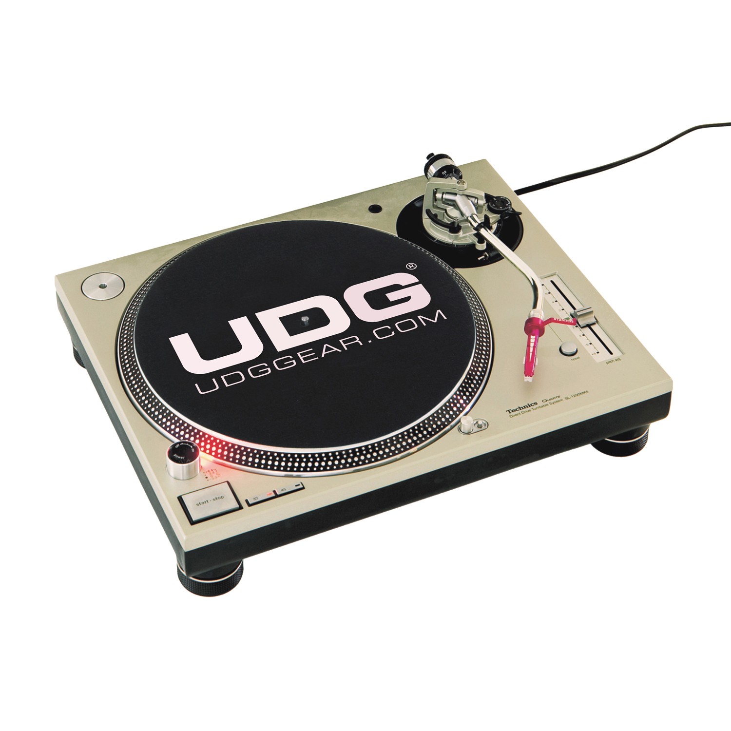 Udg Slipmat Set Black / White - Feutrine - Variation 1