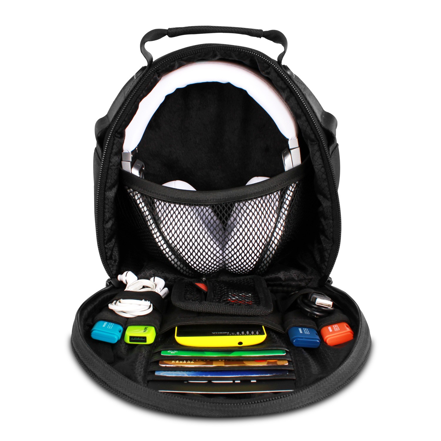 Udg Ultimate Digi Headphone Bag Black - Sac Transport Trolley Dj - Variation 1