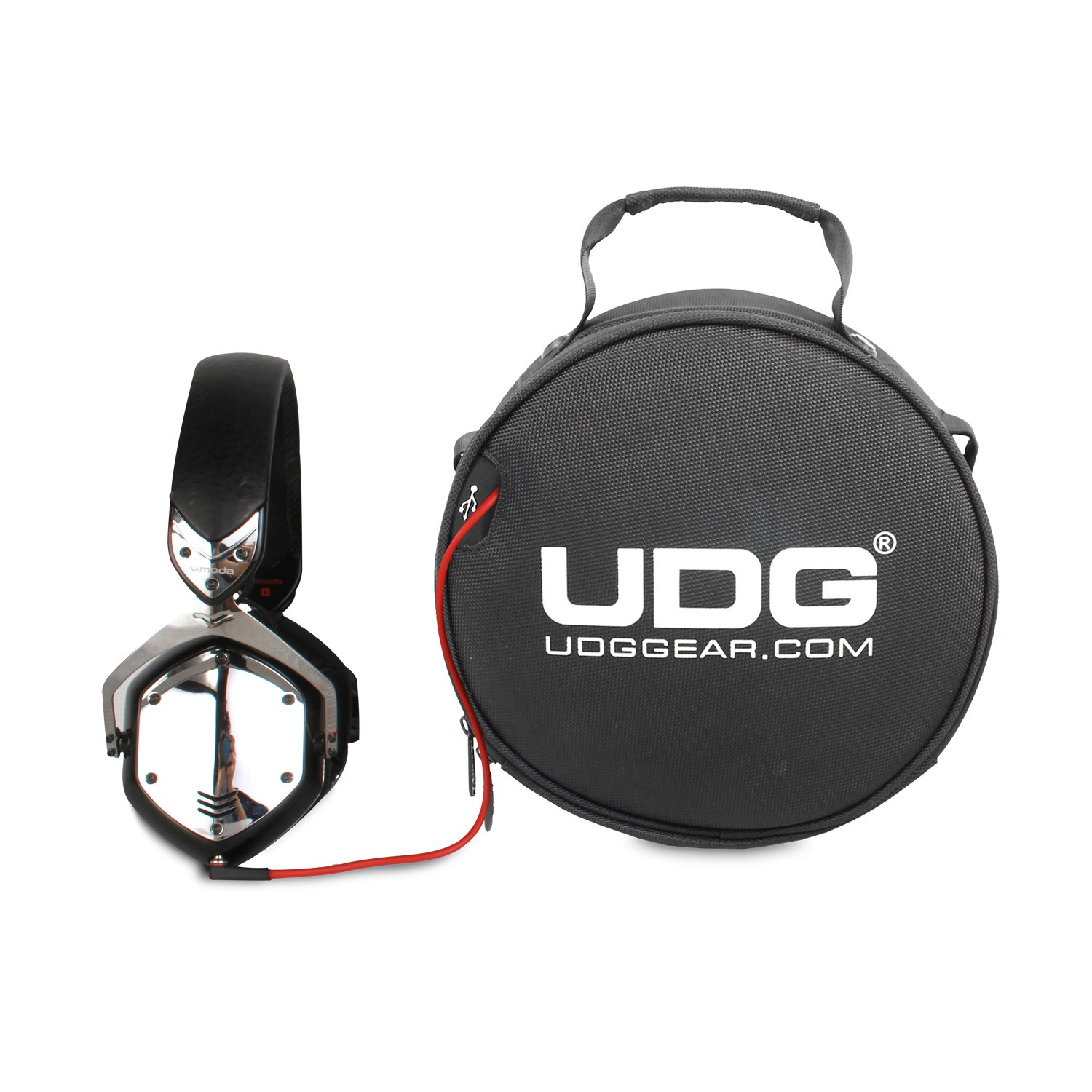 Udg Ultimate Digi Headphone Bag Black - Sac Transport Trolley Dj - Variation 2