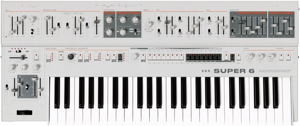 Udo Audio Super 6 White Se - SynthÉtiseur - Main picture