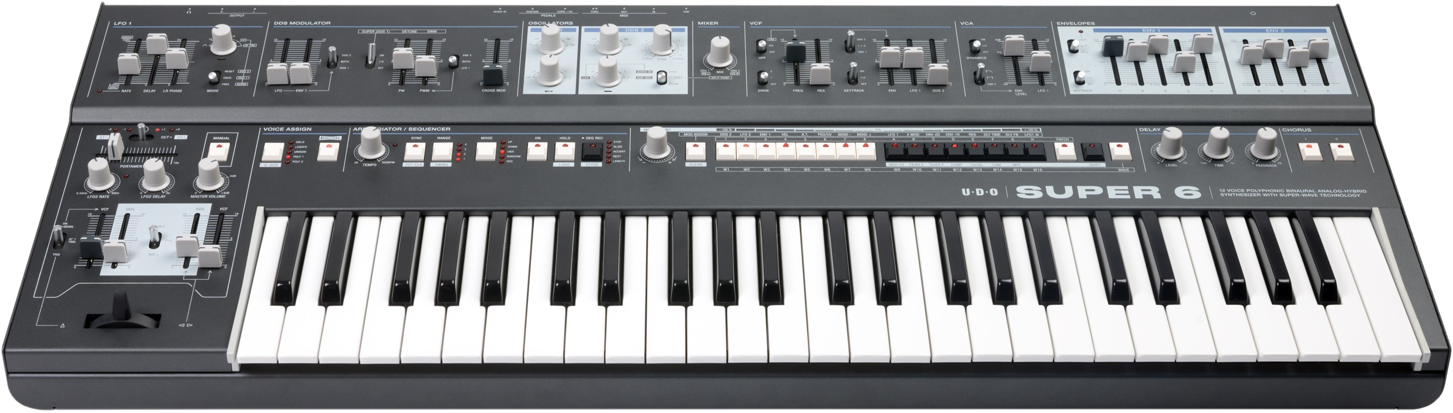 Udo Audio Super 6 Keyboard Black - SynthÉtiseur - Variation 3