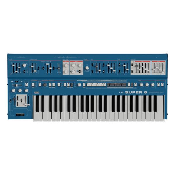 鍵盤楽器 UDO Audio | Super 6 ST49 Blue Udo audio Super 6 ST49 Blue Synthesizer
