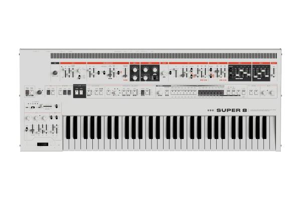 Udo audio Super 8 Keyboard white Synthesizer