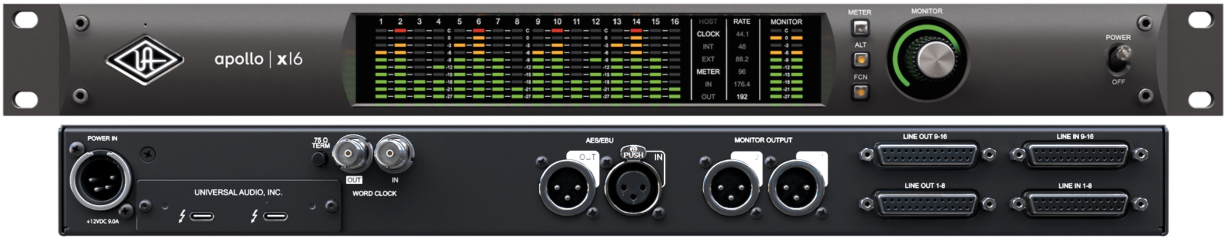 Universal Audio Apollo X16 - Carte Son Thunderbolt - Variation 4