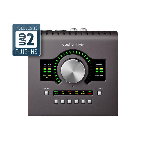 Universal audio Apollo Twin MKII Quad Interface de audio thunderbolt