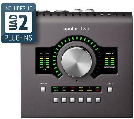 Universal Audio Apollo Twin Mkii Solo - Carte Son Usb - Main picture