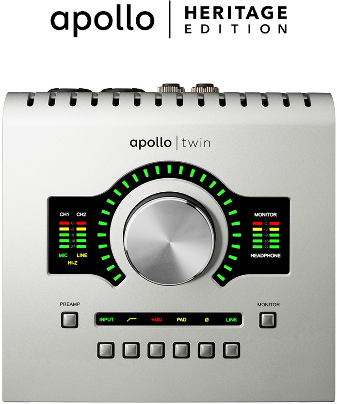 Universal Audio Apollo Twin Usb Duo Heritage Edition - Carte Son Usb - Main picture