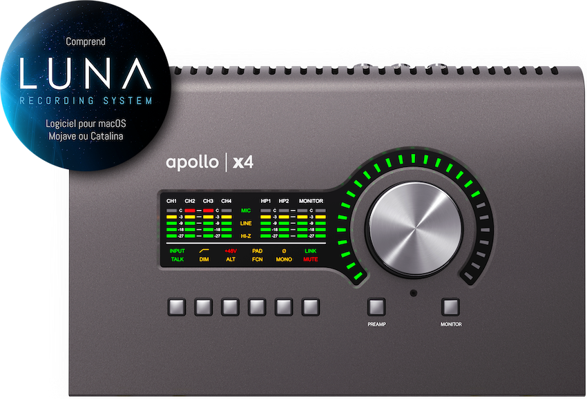 Universal Audio Apollo X4 - Carte Son Thunderbolt - Main picture