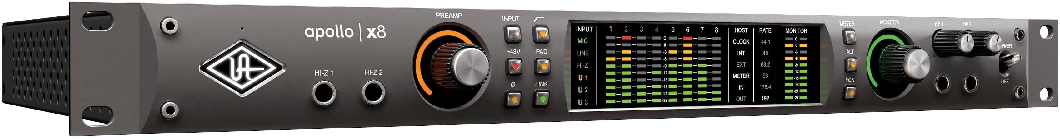 Carte son thunderbolt Universal audio Apollo x8