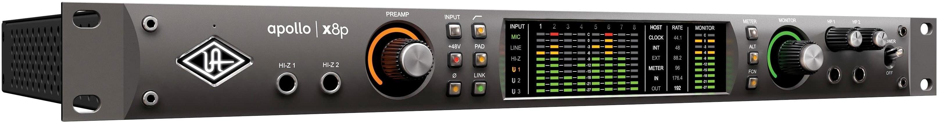 Carte son thunderbolt Universal audio Apollo x8p