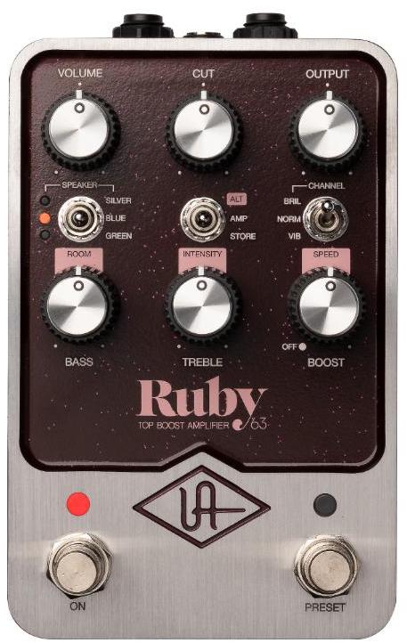 Simulateur de haut parleur Universal audio Ruby '63 Top Boost Amplifier