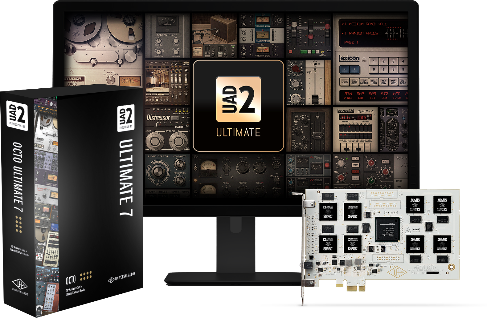 Universal Audio Uad-2 Pci-e Octo Ultimate 7 - Autres Formats (madi, Dante, Pci...) - Main picture