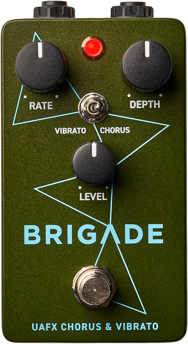 Universal Audio Uafx Brigade Chorus & Vibrato - PÉdale Chorus / Flanger / Phaser / Tremolo - Main picture