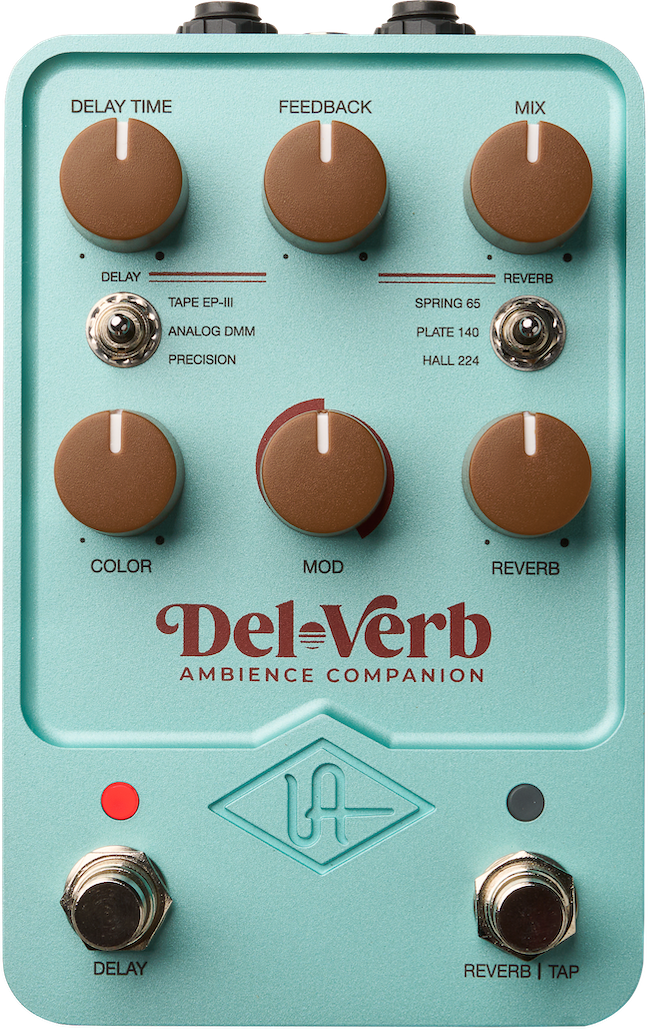 Universal Audio Uafx Del-verb Ambience Companion - PÉdale Reverb / Delay / Echo - Main picture