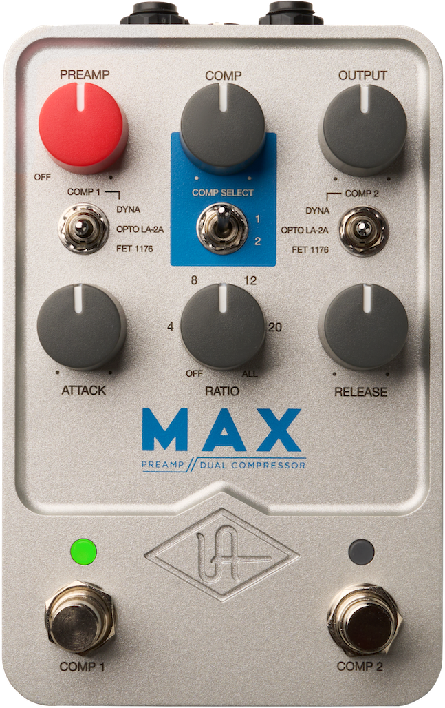 Universal Audio Uafx Max Preamp & Dual Compressor - PÉdale Compression / Sustain / Noise Gate - Main picture