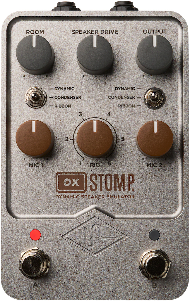 Universal Audio Uafx Ox Stomp Dynamic Speaker Emulator - Simulateur Baffle / Haut Parleur - Main picture