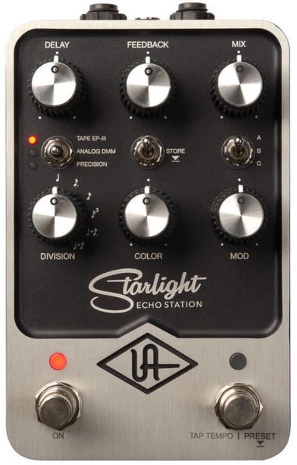 Pédale reverb / delay / echo Universal audio UAFX Starlight Echo Station
