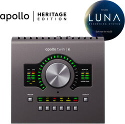 Carte son thunderbolt Universal audio Apollo Twin X Quad Heritage Edition