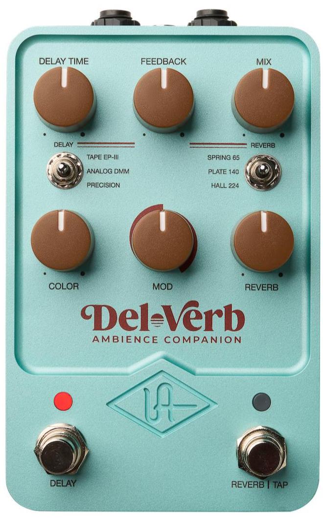 Pédale reverb / delay / echo Universal audio UAFX DEL-VERB Ambience Companion