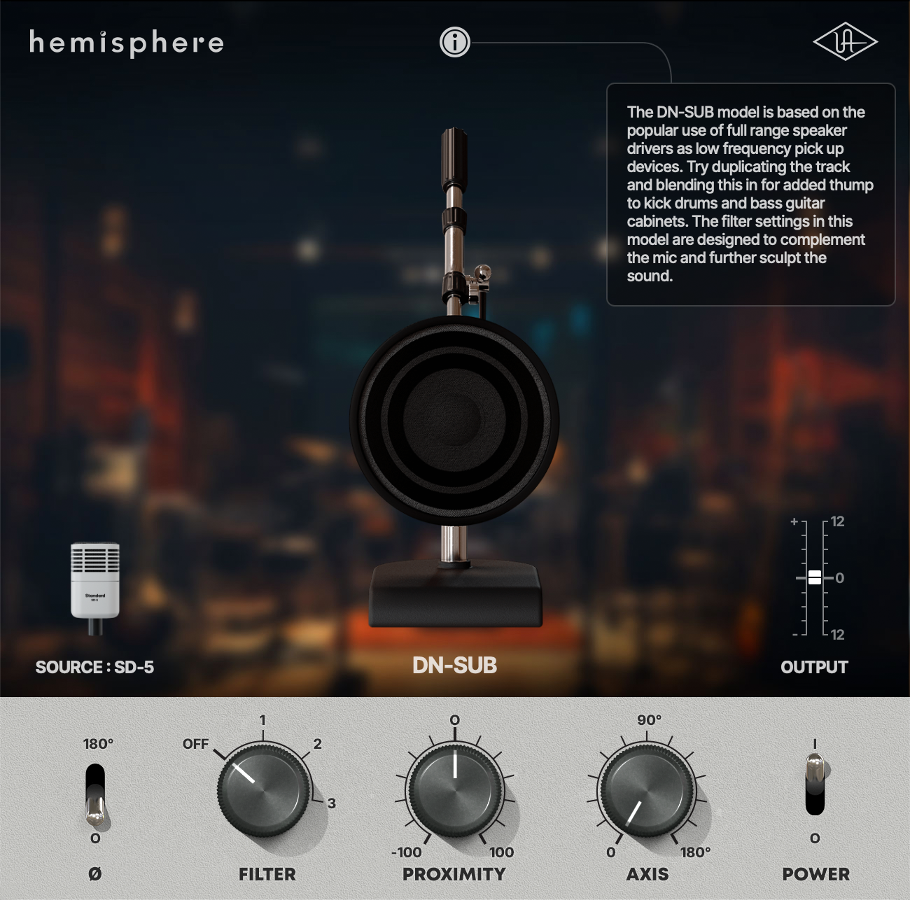 Universal Audio Sd-5 - Micro Instrument - Variation 5