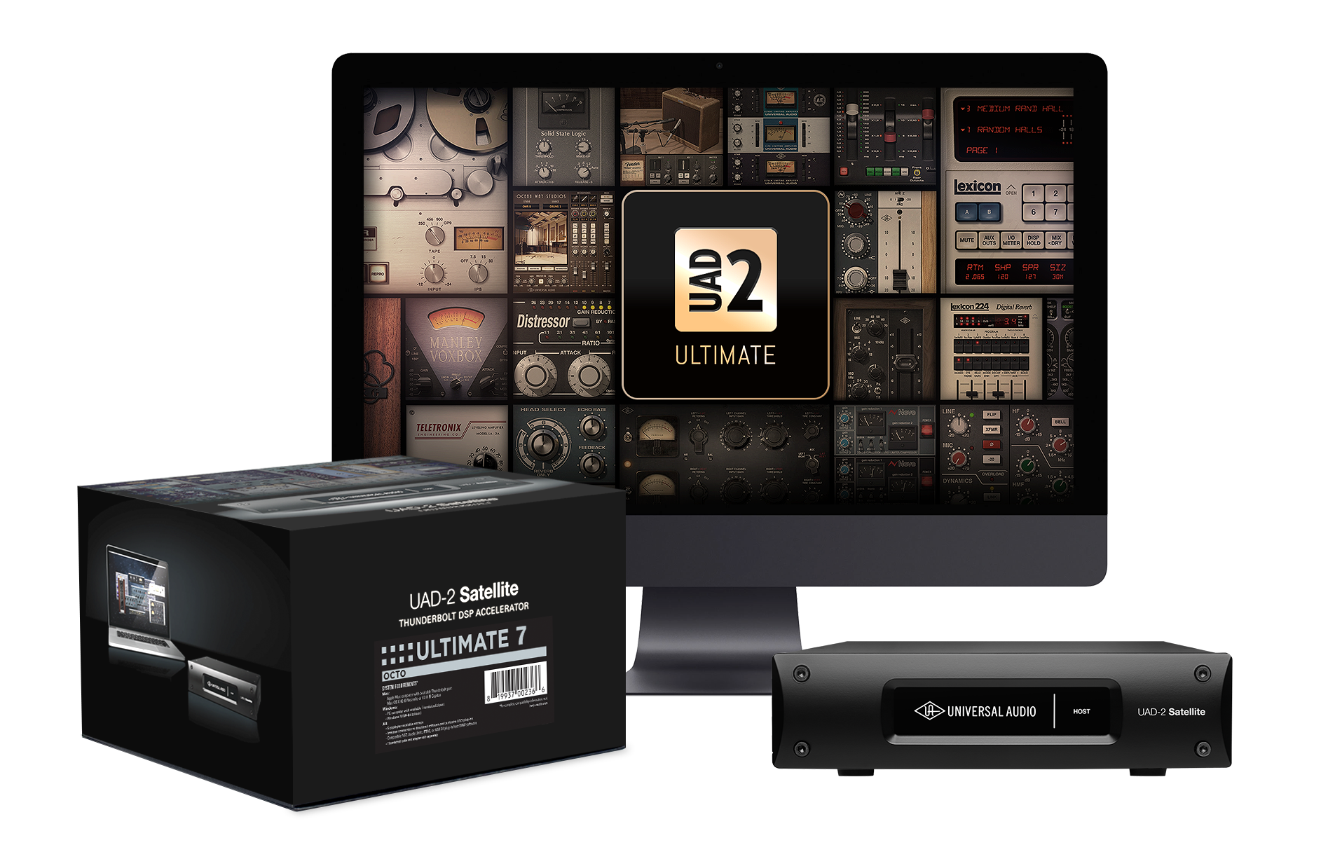 Universal Audio Uad-2 Satellite Thunderbolt Octo Ultimate 7 - Carte Son Usb - Variation 1