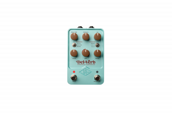 UAFX DEL-VERB Ambience Companion Reverb, delay & echo effect pedal 