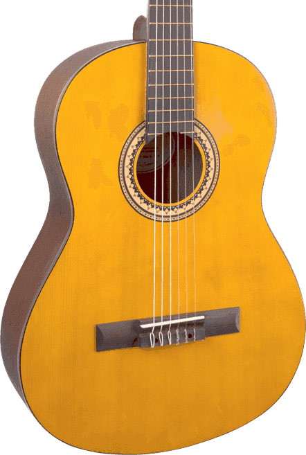 Valencia Vc204h Hybrid Epicea Nato - Natural - Guitare Classique Format 4/4 - Variation 2