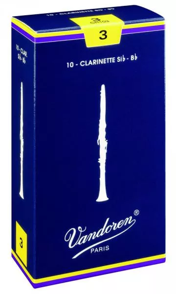 Anche clarinette Vandoren CR103 Clarinette Sib N3 x10