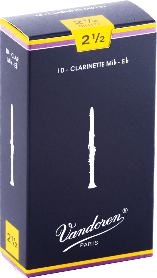 Vandoren Cr1125 Clarinette Mib Force 2,5 / Boite De 10 - Anche Clarinette - Main picture