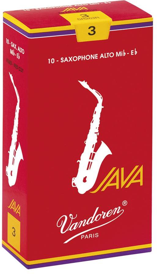 Anche saxophone Vandoren Java Saxophone Alto n°3 (Box x10)