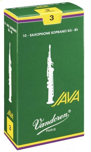 Anche saxophone Vandoren Java Saxophone Soprano n°3 (Box x10)