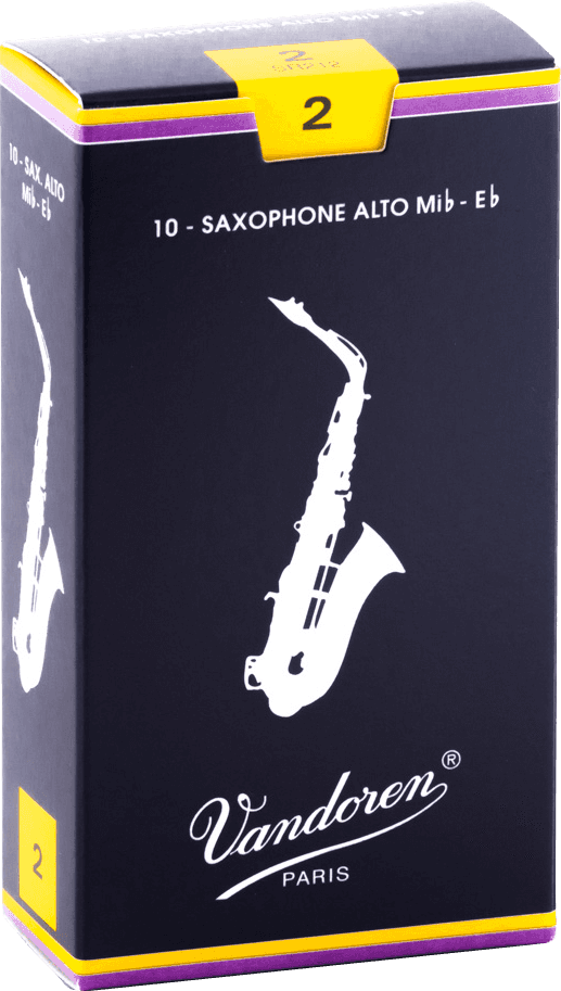 Vandoren Sr212 Sax Alto 2 / Boite De 10 - Anche Saxophone - Main picture