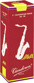 Vandoren Sr2725r Sax Tenor Java Red N2.5 / Boite De 5 - Anche Saxophone - Main picture