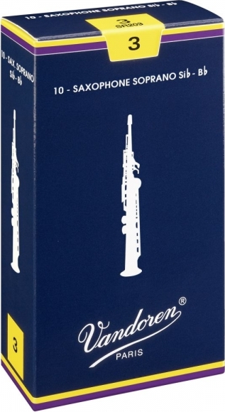 Vandoren Traditionnelles Boite De 10 Anches Saxophone Alto N.1,5 - Anche Saxophone - Main picture