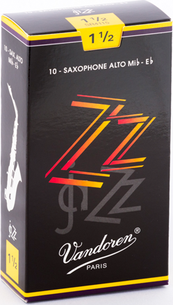 Vandoren Zz Boite De 10 Anches Saxophone Alto N.1,5 - Anche Saxophone - Main picture