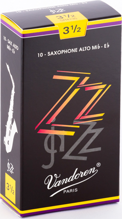 Vandoren Zz Boite De 10 Anches Saxophone Alto N.3.5 - Anche Saxophone - Main picture