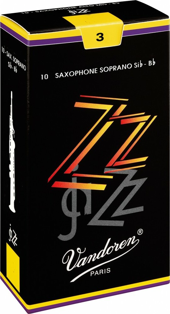 Vandoren Zz Boite De 10 Anches Saxophone Soprano N.3 - Anche Saxophone - Main picture