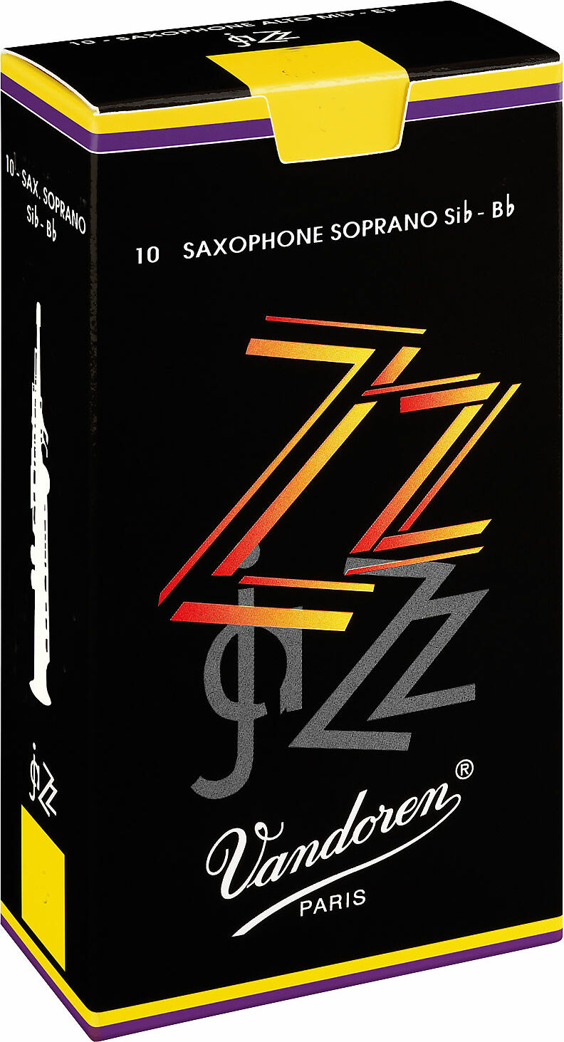 Vandoren Zz Boite De 10 Anches Saxophone Soprano N.4 - Anche Saxophone - Main picture