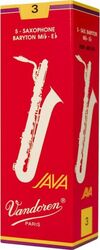 Anche saxophone Vandoren JAVA Filed Red Cut Saxophone Baryton n°3.5